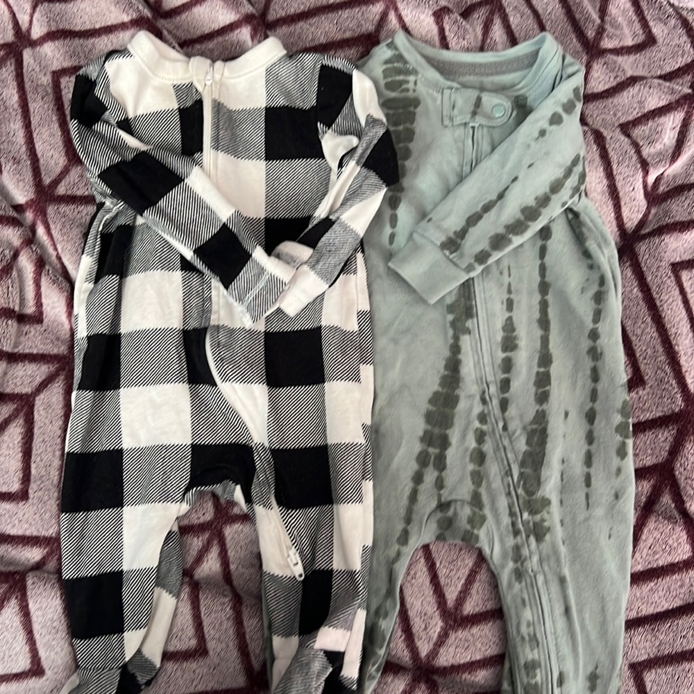 Black one is old navy olive one is gap